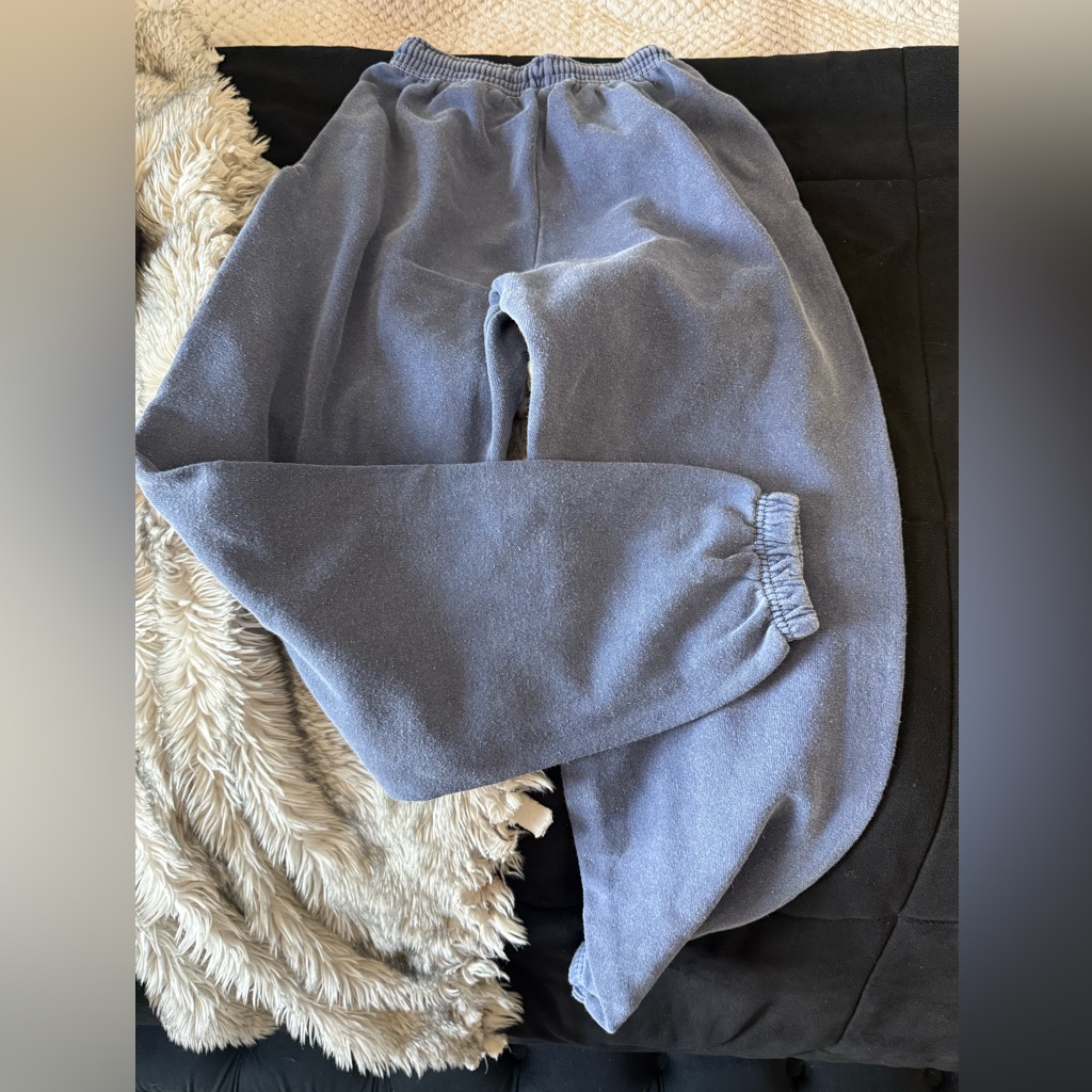 Urban Outfitters Blue Cozy Fleece Sweatpants